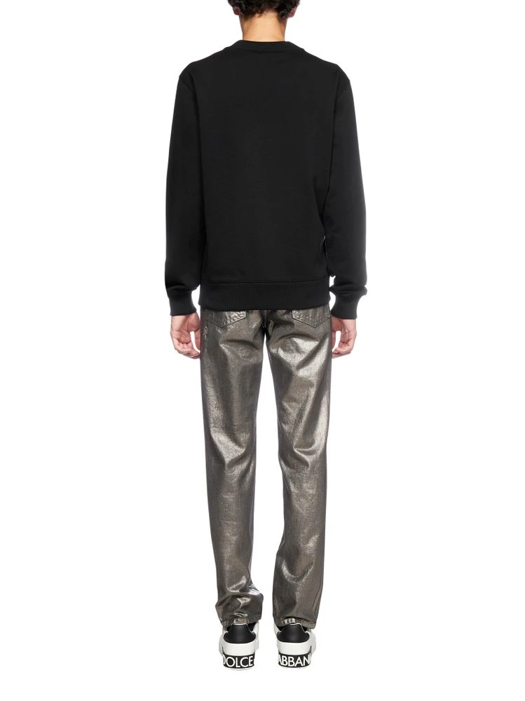 Dolce & Gabbana Logo Printed Sweatshirt - Black 4 Dolce & Gabbana Logo Printed Sweatshirt - Black - Image 4