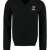 Dolce & Gabbana Crown Bee Embroidered Jumper - Black