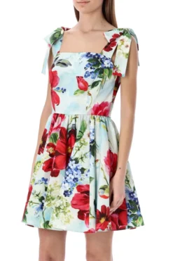 ( New Season ) Dolce & Gabbana Floral Printed Square Neck Mini Dress - Multi 5 ( New Season ) Dolce & Gabbana Floral Printed Square Neck Mini Dress - Multi -Cheap Vestureo Store b34867aecc2b0f2caa4208dbd21d16eb