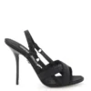Dolce & Gabbana Keira Slingback Sandals - Black