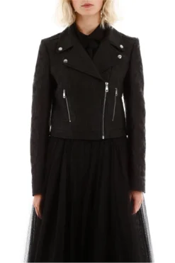 Dolce & Gabbana Jacquard Biker Jacket - Black 8 Dolce & Gabbana Jacquard Biker Jacket - Black -Cheap Vestureo Store b36cbd0e923401cf4893542d4ca05089