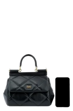 Dolce & Gabbana Sicily Quilted Shoulder Bag - Black 9 Dolce & Gabbana Sicily Quilted Shoulder Bag - Black -Cheap Vestureo Store b401029a55b40f00bf4ac6d887b7ae87