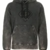 Dolce & Gabbana Monogram Printed Hoodie - Grey