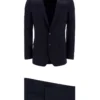 ( New Season ) Dolce & Gabbana Single-Breasted Two-Piece Suit - Navy