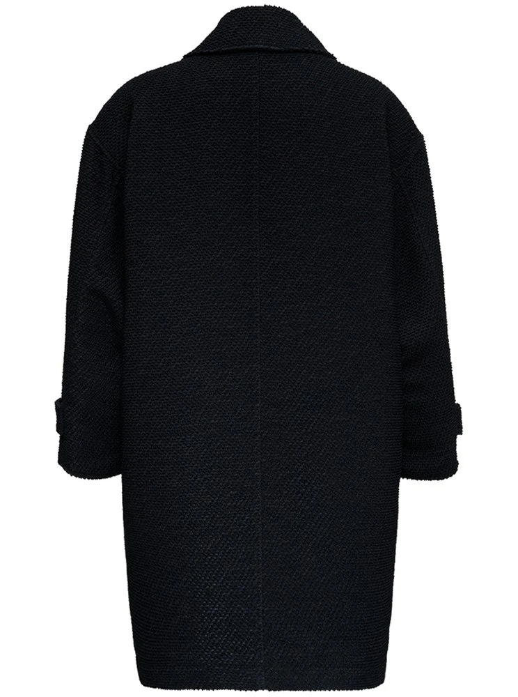 Dolce & Gabbana Pearl Embellished Coat - Black 2 Dolce & Gabbana Pearl Embellished Coat - Black - Image 2