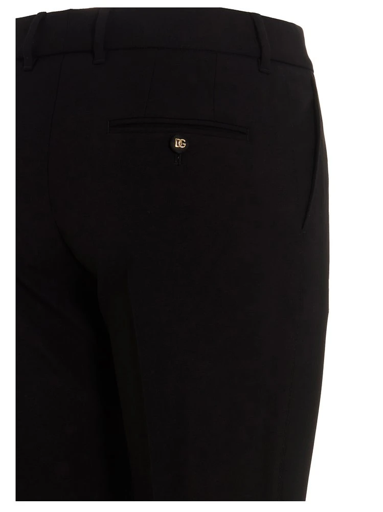 Dolce & Gabbana Kate Slim-Fit Pants - Black 4 Dolce & Gabbana Kate Slim-Fit Pants - Black - Image 4