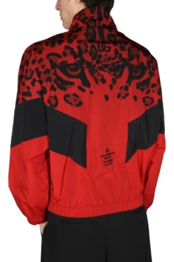 ( New Season ) Dolce & Gabbana High Neck Leopard Printed Jacket - Multi -Cheap Vestureo Store b5c64dcf960a3b50a70adc6f7b0eacb9