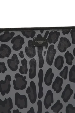 Dolce & Gabbana Logo Patch Animal Print Clutch Bag - Multi -Cheap Vestureo Store b5e449fb32f4cb800f339e7444daa97f
