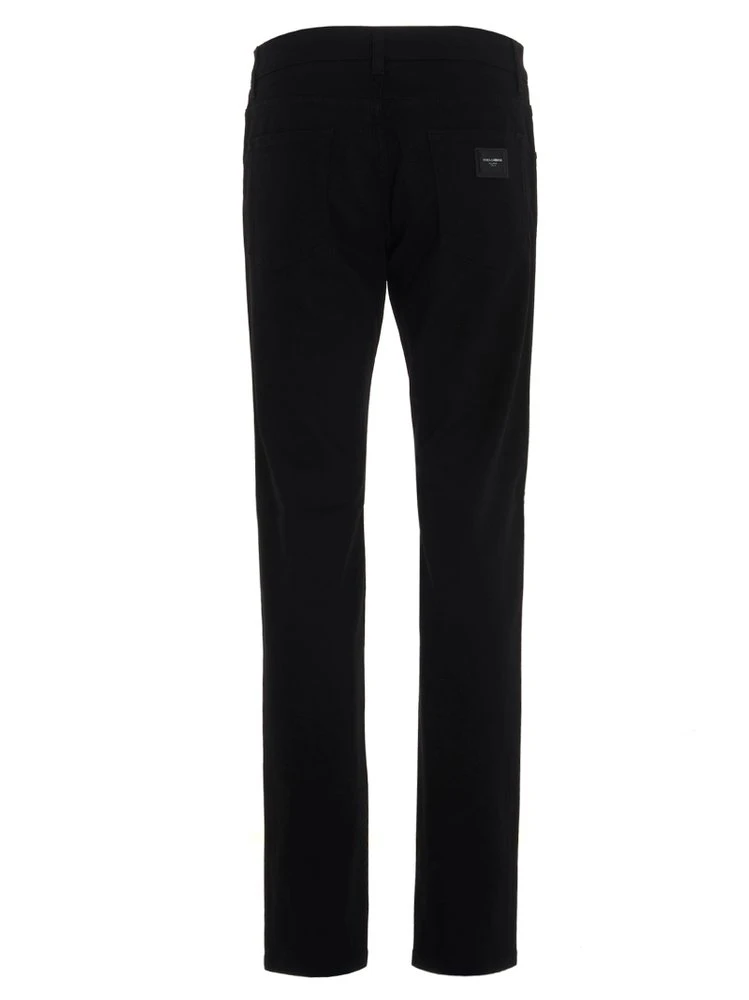 Dolce & Gabbana Slim-Fit Stretch Jeans - Black 2 Dolce & Gabbana Slim-Fit Stretch Jeans - Black - Image 2