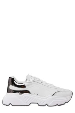 ( New Season ) Dolce & Gabbana Daymaster Low-Top Sneakers - White