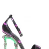 ( New Season ) Dolce & Gabbana Keira Baroque Detailed Sandals - Multi