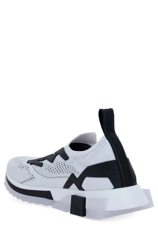 ( New Season ) Dolce & Gabbana Sorrento Slip-On Sneakers - White 3 ( New Season ) Dolce & Gabbana Sorrento Slip-On Sneakers - White - Image 3