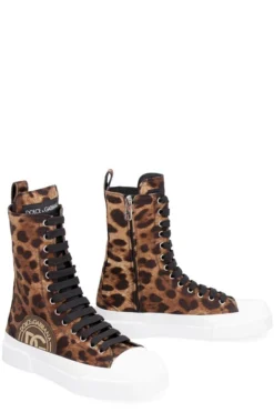 Dolce & Gabbana Portofino High-Top Sneakers - Multi -Cheap Vestureo Store b8b69d8078ed267b367c8a039b65343c