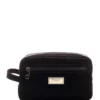 Dolce & Gabbana Logo Plaque Toiletry Bag - Black