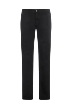 Dolce & Gabbana Rear Logo Plaque Jeans - Black