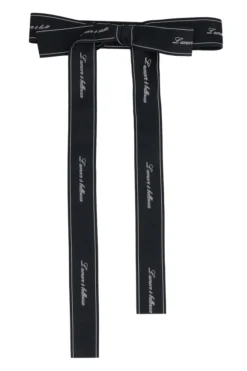 Dolce & Gabbana Logo Detailed Bow Belt - Black -Cheap Vestureo Store b9e047c9736579d417cfeffd252d2b9a