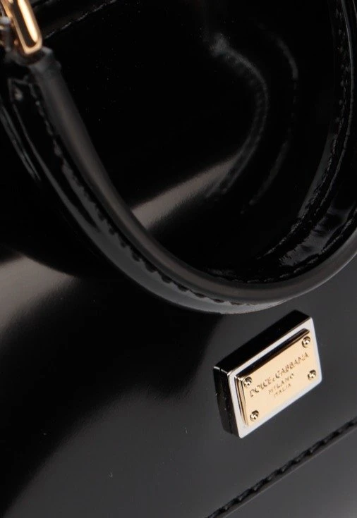 ( New Season ) Dolce & Gabbana Sicily Small Crossbody Bag - Black 4 ( New Season ) Dolce & Gabbana Sicily Small Crossbody Bag - Black - Image 4