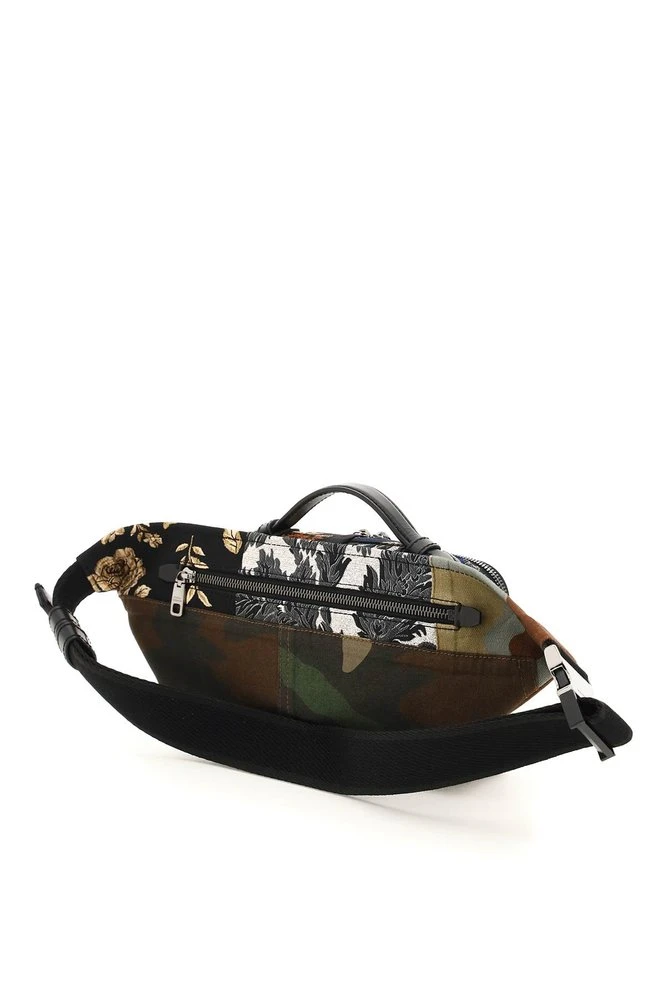 ( New Season ) Dolce & Gabbana Camouflage Patchwork Belt Bag - Multi 2 ( New Season ) Dolce & Gabbana Camouflage Patchwork Belt Bag - Multi - Image 2