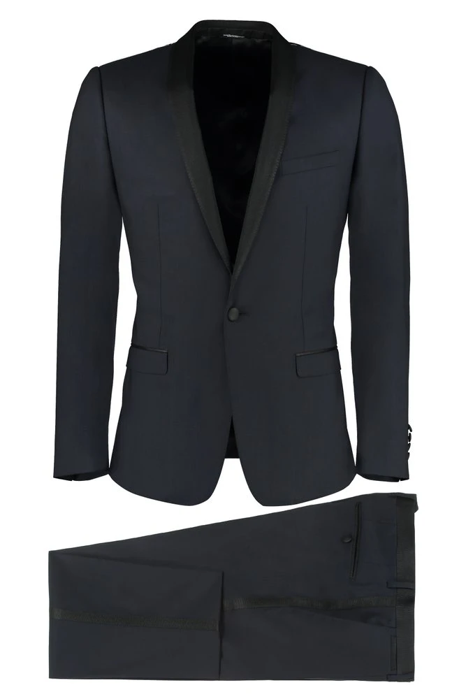 Dolce & Gabbana Two Piece Tailored Suit - Blue 1 Dolce & Gabbana Two Piece Tailored Suit - Blue