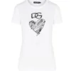 Dolce & Gabbana Logo Printed T-Shirt - White