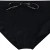 Dolce & Gabbana Logo Embroidered Swim Briefs - Black