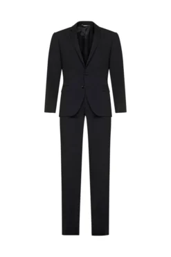 ( New Season ) Dolce & Gabbana Tailored Two-Piece Suit - Black