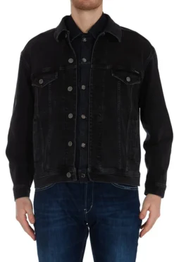 Dolce & Gabbana Button-Up Denim Jacket - Black
