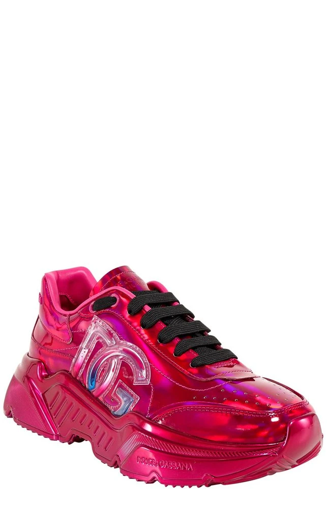 Dolce & Gabbana Daymaster Holographic Effect Sneakers - Red 2 Dolce & Gabbana Daymaster Holographic Effect Sneakers - Red - Image 2