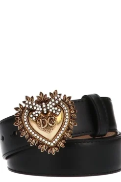 Dolce & Gabbana Devotion Belt - Black
