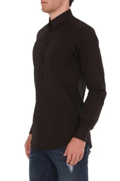 Dolce & Gabbana Classic Tailored Shirt - Black -Cheap Vestureo Store bd27a0eb24690d7655e37378aa187cf4