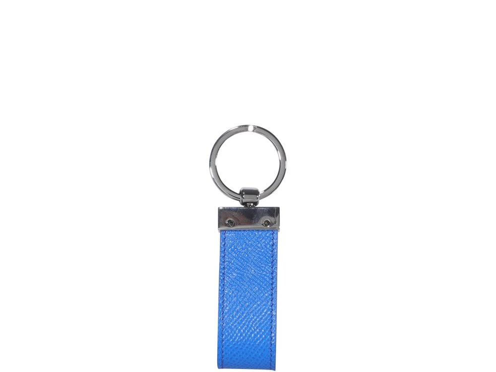 ( New Season ) Dolce & Gabbana Logo Keyring - Blue 2 ( New Season ) Dolce & Gabbana Logo Keyring - Blue - Image 2