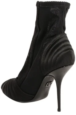 Dolce & Gabbana Semi-Sheer Sock Boots - Black -Cheap Vestureo Store bd7c6a62598b8fc8fa46e23deb420ca6
