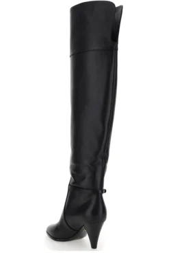 Dolce & Gabbana DG Over-The-Knee Boots - Black -Cheap Vestureo Store be10496638dee1471f4eeeb2b53be1bc