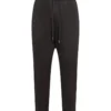 ( New Season ) Dolce & Gabbana Stretch Drawstring Jogging Pants - Black