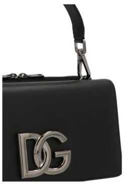 ( New Season ) Dolce & Gabbana Logo Plaque Foldover Shoulder Bag - Black 6 ( New Season ) Dolce & Gabbana Logo Plaque Foldover Shoulder Bag - Black -Cheap Vestureo Store be4e4ef1f183a3fcc635cceeaf6027dc