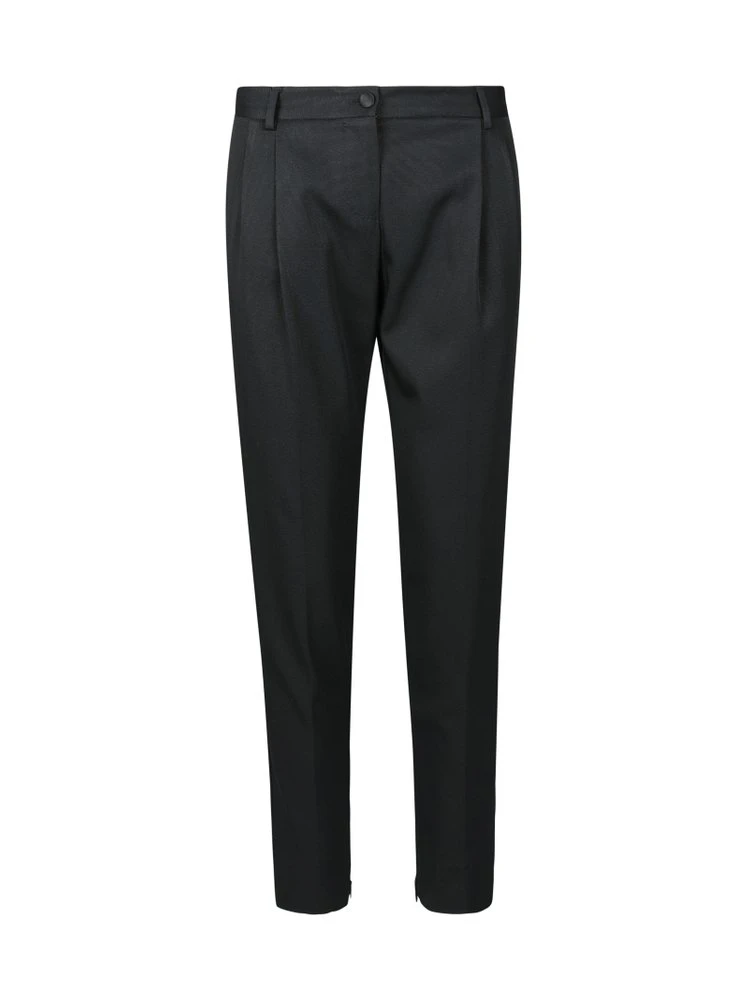 ( New Season ) Dolce & Gabbana Straight-Leg Tailored Trousers - Black 1 ( New Season ) Dolce & Gabbana Straight-Leg Tailored Trousers - Black