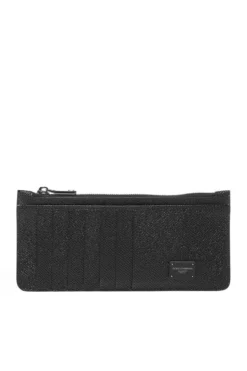 Dolce & Gabbana Zipped Card Case - Black