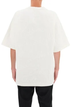 Dolce & Gabbana Allover Signature Logo T-Shirt - White -Cheap Vestureo Store c015ca8dad389bdeba357d065eb63a60