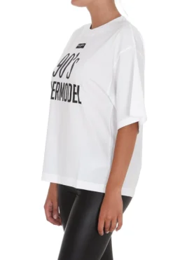 Dolce & Gabbana Logo Printed Crewneck T-Shirt - White -Cheap Vestureo Store c0557d13cbba18b6523a2ba2d9c04f3b