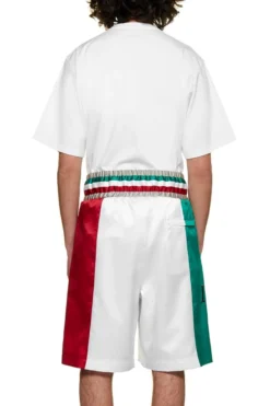 ( New Season ) Dolce & Gabbana DG Patch Satin Shorts - Multi -Cheap Vestureo Store c05df29475a380ed41ef1647ac81a9c1