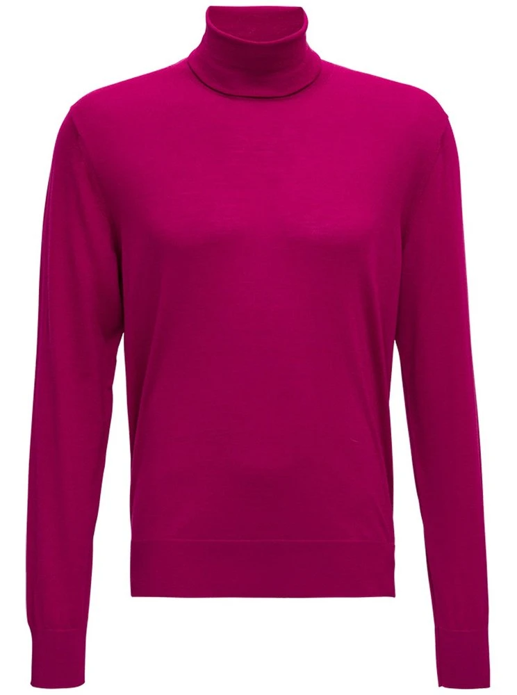 Dolce & Gabbana Turtleneck Knit Jumper - Pink 1 Dolce & Gabbana Turtleneck Knit Jumper - Pink