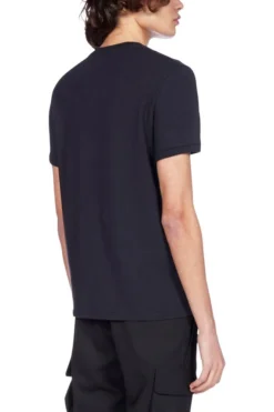 Dolce & Gabbana Logo Embroidered Crewneck T-Shirt - Navy -Cheap Vestureo Store c10509f82d5769152c6ff1938a664edc