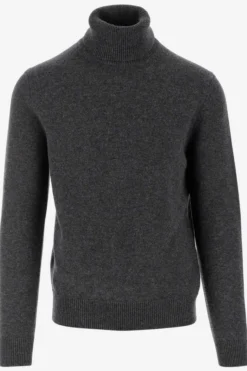 Dolce & Gabbana Turtleneck Knit Jumper - Grey