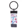 ( New Season ) Dolce & Gabbana Logo Patch Paint Splatter Detailed Keychain - Multi