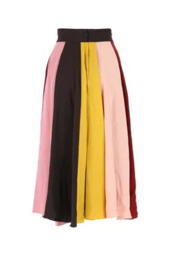 Dolce & Gabbana Colour Block Striped Midi Skirt - Multi -Cheap Vestureo Store c1d0936f463db6449564f558662307a3