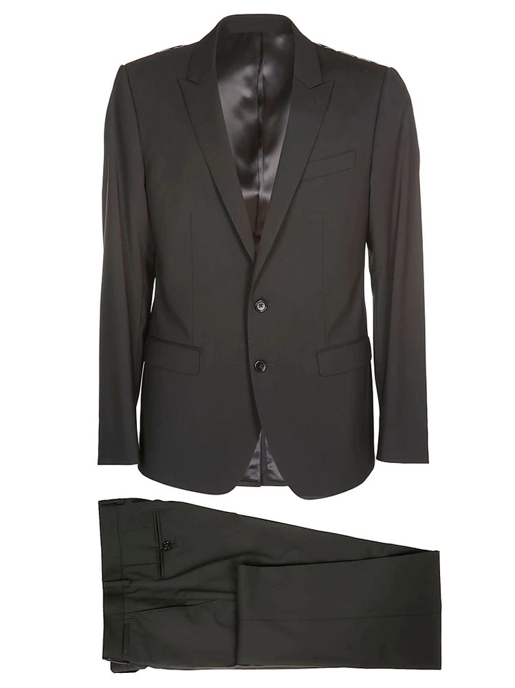 Dolce & Gabbana Tailored Two-Piece Suit - Black 1 Dolce & Gabbana Tailored Two-Piece Suit - Black