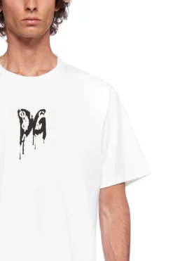 Dolce & Gabbana Monogram Logo T-Shirt - White 12 Dolce & Gabbana Monogram Logo T-Shirt - White -Cheap Vestureo Store c2e35783bbf2cda5c428ebb1c79f79e9