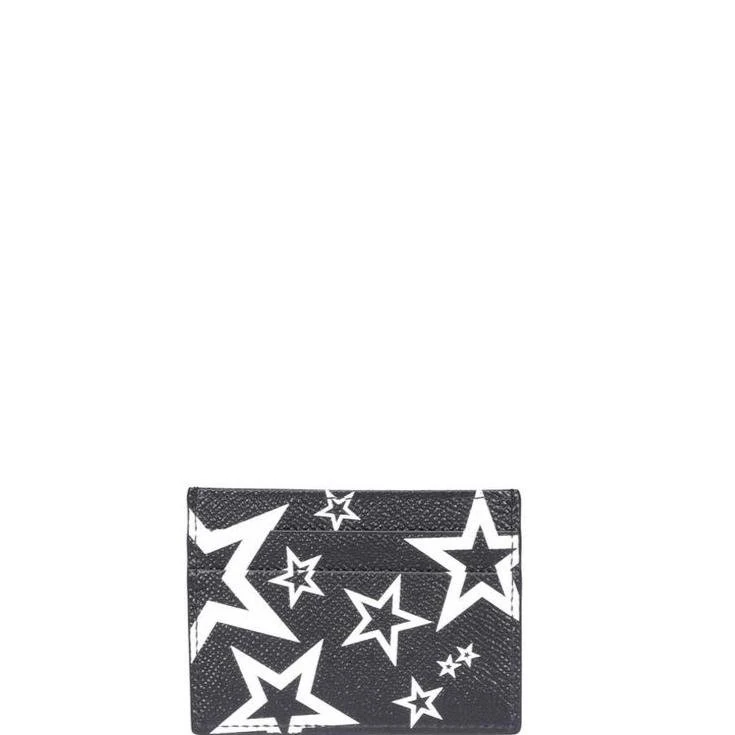 Dolce & Gabbana Star Printed Cardholder - Black 2 Dolce & Gabbana Star Printed Cardholder - Black - Image 2