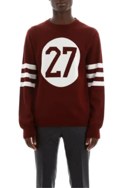 Dolce & Gabbana Crewneck Knitted Sweater - Red -Cheap Vestureo Store c3357a9d2bdd19da2bf6abe327e37f8c