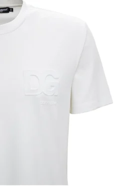 Dolce & Gabbana 3D DG Logo T-Shirt - White -Cheap Vestureo Store c349fb668a4e7fb0801b0d617ef7ea3c